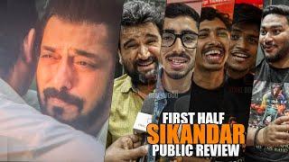 Sikandar Movie | FIRST HALF | Public Review | Salman Khan, Rashmika Mandanna