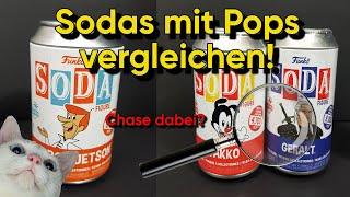 Funko Soda Can Opening! Vergleich zu Pops! #funko #funkopop #funkosoda #funkochase