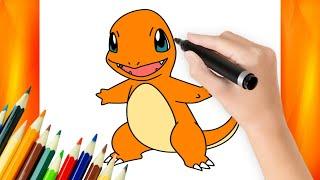 How to Draw Charmander Step by Step Easy