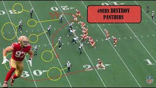 49ers Playbook: SF DESTROYS Panthers