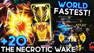 World Rank #1 The Necrotic Wake +20 | Lightsmith Prot Pally | TWW SEASON 1 M+