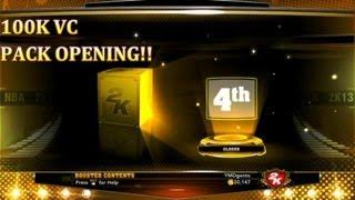 NBA 2K13 MyTEAM: Gold Pack Openings: Spending 100k VC! Was It All Worth It? Ft YMDtv