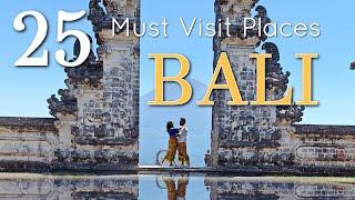 25 Must Visit Places in BALI | Bali Tourist Places | Bali Travel Guide | Bali Vlog 2024