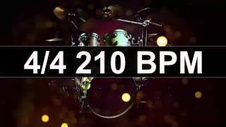  Drums Metronome 210 BPM