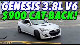 2015 Hyundai Genesis Coupe 3.8L V6 w/ ISR Cat-Back Exhaust!