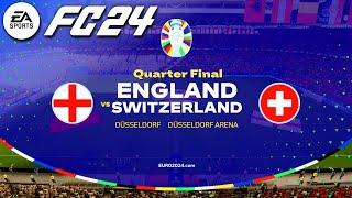 EA FC 24 - England vs. Switzerland | EURO 2024