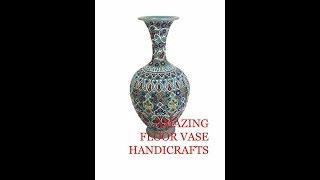 Vase Pottery Handmade Handwritten Gallery Persian Crafts| Gift Idea