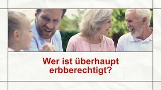 Wer ist überhaupt erbberechtigt? Alles, was du über die gesetzliche Erfolge wissen musst!