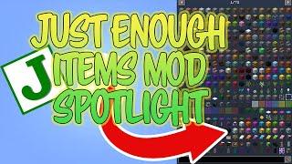 How To Use JEI - Just Enough Items Spotlight 1.12/1.16