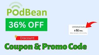 36% OFF PodBean Coupon and Promo Code November 2024