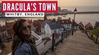 Dracula In Whitby UK | Bram Stoker's Gothic Novel Inspiration | England Road Trip Travel Vlog 24