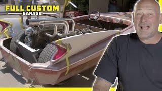 V8-Powered Speedboat with Dragster Flair! - Full Custom Garage - Automotive Reality