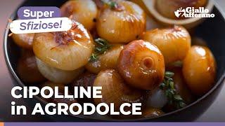 CIPOLLINE BORETTANE in AGRODOLCE, il contorno perfetto per le feste! Facili, veloci e sfiziosissime!