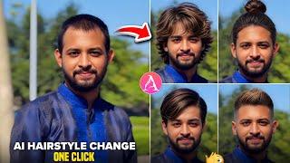 Ai Hair Style Change | One Click Hairstyle Change | Hair Style Photo Editing