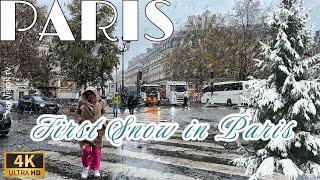 [Paris France] 2024 Christmas Seasons in Paris walk" (4K60F EDITED VERSION) 12/December/2024