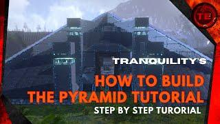How To Build The Pyramid Base - Episode 1 | Ark Mobile Base Build | Step by Step Tutorial