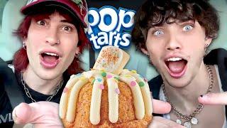 Trying NEW Pop-Tarts Bundt Cake w/ Carrington