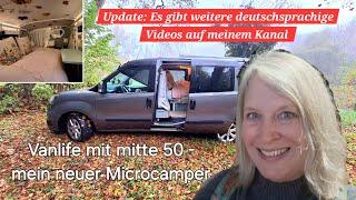 Vanlife als alleinreisende Frau mitte 50 - gen Süden mit meinem neuen Microcamper plus Vantour