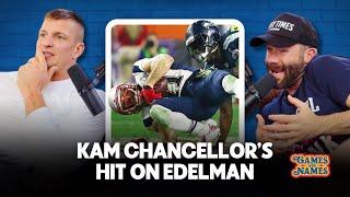 Kam Chancellor's Hit on Julian Edelman in the Super Bowl Was One of the Biggest Hits Edelman Took