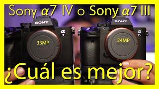  Sony A7 IV o Sony A7 III? Cuál es mejor? 2023