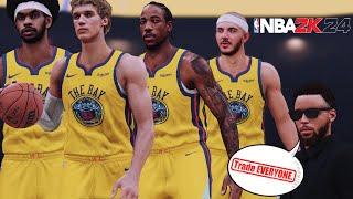 Rebuilding the Golden State Warriors! | NBA 2K24 Regular Season Mode | Suns vs. Warriors