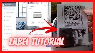 Zebra ZSB Label Designer Full Tutorial on Designing and Printing Thermal Labels