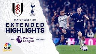 Fulham v. Tottenham Hotspur | PREMIER LEAGUE HIGHLIGHTS | 3/16/2024 | NBC Sports