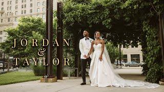 Jordan & Taylor | The Westin Book Cadillac, Detroit, Michigan | 2022 Wedding Film (shot on Canon R6)