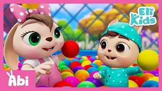 Play House Song | Colorful Ball Pit Fun | Eli Kids Songs & Nursery Rhymes