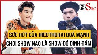 Sức hút HIEUTHUHAI quá mạnh, chơi show nào là show đó nổi đình đám | TIN GIẢI TRÍ