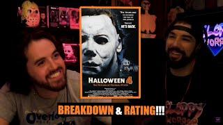 Halloween 4: The Return of Michael Myers | BREAKDOWN & RATING!!! | 1988 | Sloppy Horror Podcast |