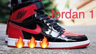 Air Jordan 1 Retro High OG Patent Bred Sneaker Review