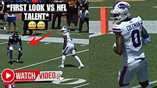 Keon Coleman gets TESTED in Buffalo Bills DEBUT vs Chicago Bears | 2024 Preseason HIGHLIGHTS