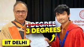 One SECRET STEP that got me 3 Degrees from IIT!