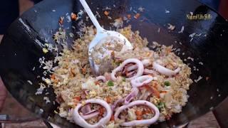 How to make Shrimp and Squid fried Rice Recipe