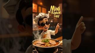 Tiny chef, big flavors!#MiniRamenChef #RamenLove #TinyKitchen