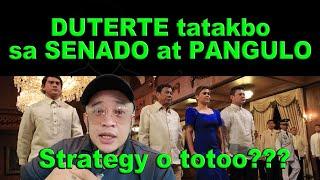 DUTERTE tatakbo sa Senado at pagka-PANGULO