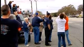 Plane takes off from Upstate highway