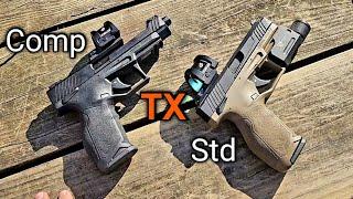 Taurus TX22 vs TX22 Competition Comparison Review & Shoot