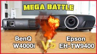 Ultimativer Test! 4K Beamer Vergleich BenQ W4000i vs. Epson EH-TW9400