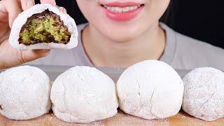 Dubai Chocolate Chapssaltteok • Sweet Rice Cake Korean Dessert • Cooking Mukbang ASMR