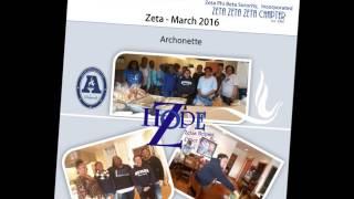 Zeta Zeta Zeta Chapter of Zeta Phi Beta Sorority, Inc. - January to June 2016