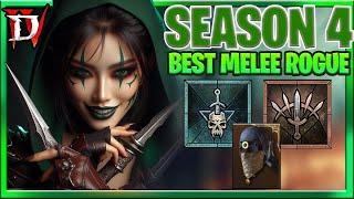 Diablo 4 Season 4 Best Rogue Build for Melee Poison Andariel Build Flurry / Puncture : Season 4