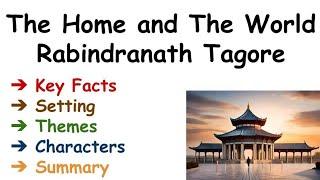 The Home and The World by Rabindranath Tagore Summary in Hindi/English, Themes,Settings, Characters