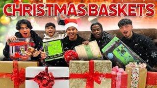 CHRISTMAS BASKET CHALLENGE W THE JERSEY BOYS