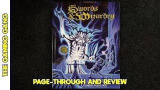 Swords & Wizardry Complete OSR RPG: Page-Through and Review