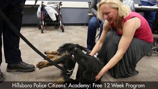 Hillsboro Police Department Community Academy