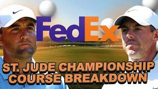 2024 Fedex St. Jude Championship Course Preview - TPC Southwind Key Stats, Modeling + Comp Courses