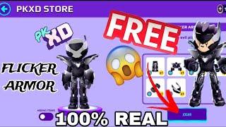 How to get free flicker armor in pkxd | Pkxd free flicker armor