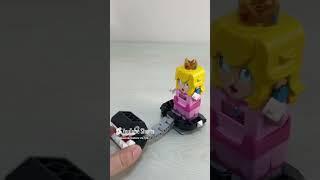 【LEGO】SUPER MARIO 〜Princess Peach and Chain Chomp!!〜 #mario #lego #shorts  #princess